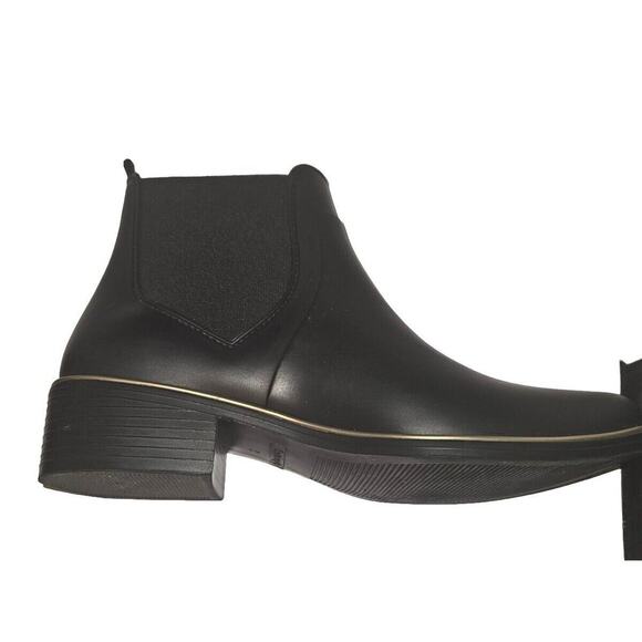 Kate Spade Chelsea Sedgewick Solstice Rain Boots Black US 9 MSRP $150 - Picture 6 of 12